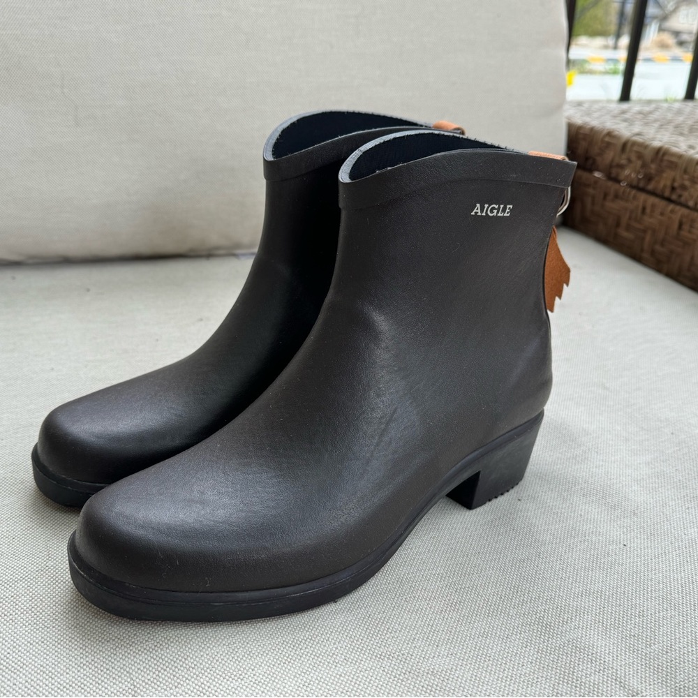Aigle Ms. Juliette Ankle Rain Boots
